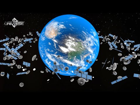 Space Junk Crisis 😱 Is Earth’s Orbit Becoming a Danger Zone?#space #universe