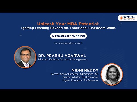 Unleash Your MBA Potential: Exploring Learning Beyond the Classroom | BSM X PaGalGuY Webinar