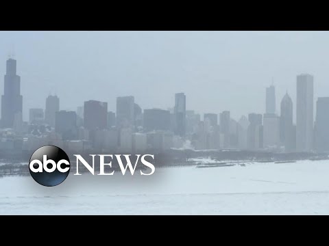 Bone chilling temperatures in Midwest