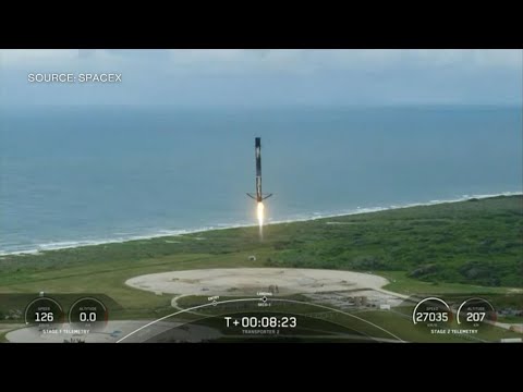 SpaceX Nails Landing of Reusable Rocket on Land