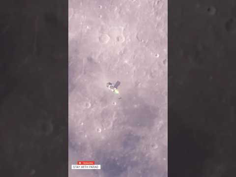 Chandrayaan 3 Live Landing From Earth - 300X Zoom 😱 #chandrayaan3 #india #zoom