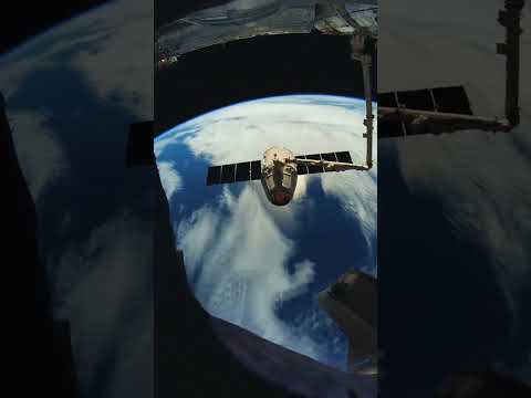 🚀💼 ISS Welcomes New Cargo: Unpacking the Cosmos! | #space #delivery #spacex #cargo #iss #science