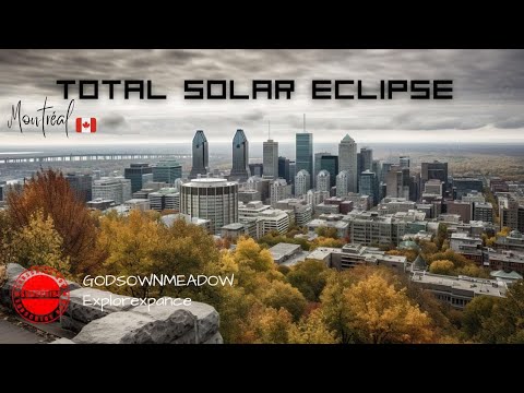 Montreal&#039;s Celestial Spectacle : The Total Solar Eclipse Experience