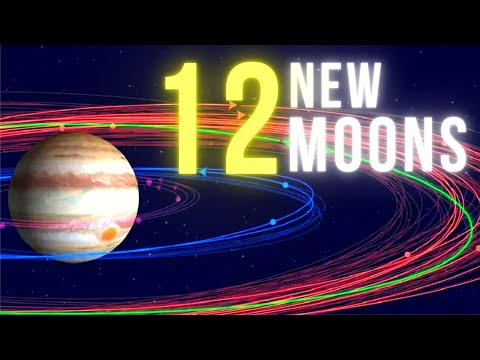 Jupiter&#039;s SHOCKING New Discovery: REVEALING 12 Newly Found Moons!