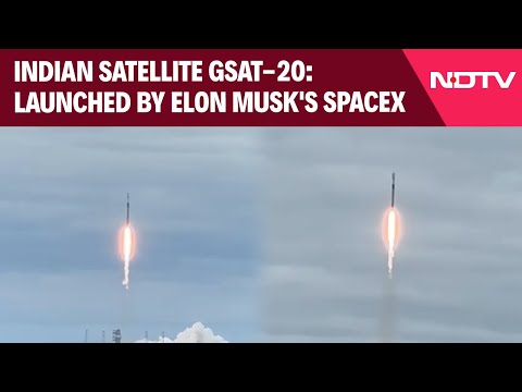 SpaceX | Elon Musk&#039;s SpaceX Launches Indian Satellite GSAT-20