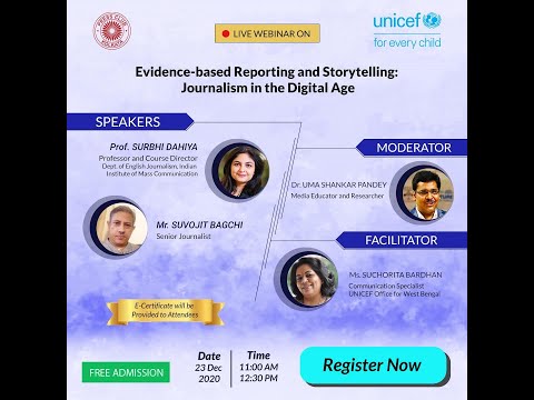 PCK Webinar Series| Topic 6| Evidence-based Reporting &amp; Storytelling: Journalism in the Digital Age