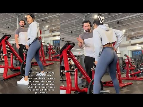 Woman Gets Called Out For Filming In The Gym