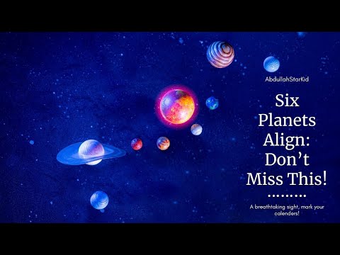 Six Planets Align: A Rare Celestial Event You Can&#039;t Miss! #space #astronomy #universe