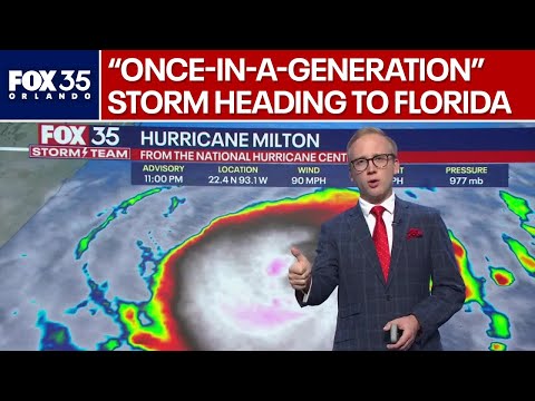 Hurricane Milton track update: &#039;Once-in-a-generation&#039; storm headed towards Florida