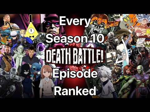 Every Season 10 DEATH BATTLE Episode Ranked