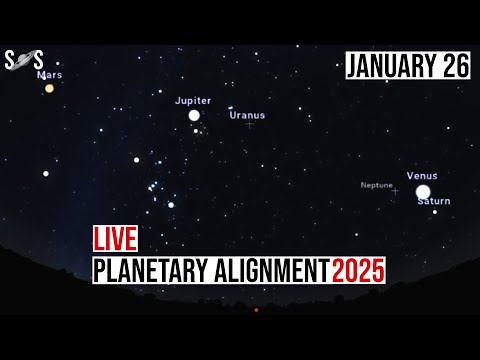 Live : Planetary Alignment 2025 Dont miss the once in a lifetime event