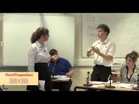 This House Would Abandon Nuclear Power – World Schools format debate