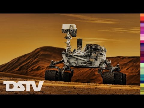 Curiosity Mining Minerals On Planet Mars