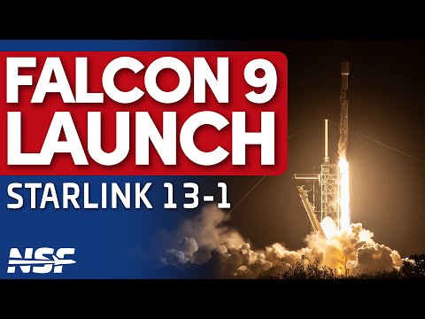 🚀SpaceX Falcon 9 Launches Starlink 13-1