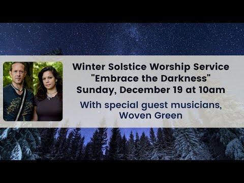 &quot;Winter Solstice: Embrace the Darkness&quot;