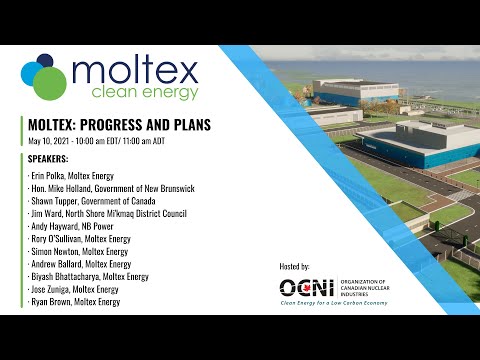 Moltex: Progress and Plans