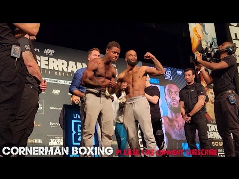 AUSTIN WILLIAMS VS CHORDALE BOOKER WEIGH IN AHEAD OF HIGH STAKES CLASH BETWEEN UNDEFEATED FIGHTERS