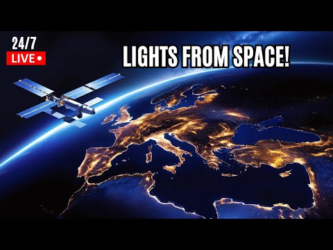 NASA LIVE: Earth’s Night Lights Like Never Before!