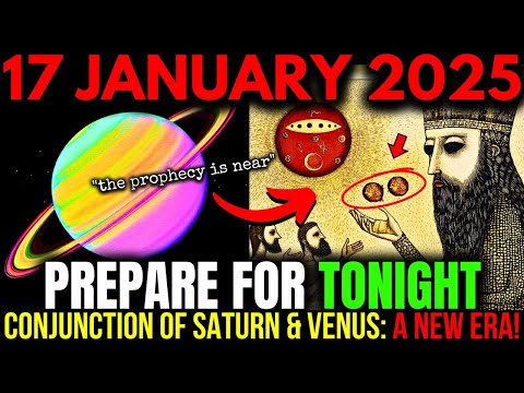 MASSIVE SIGN! 17 January 2025! Saturn and Venus Conjunction Will Change EVERYTHING!