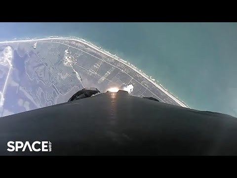 Fly to space and back in amazing SpaceX booster cam video - Launch to Florida landing