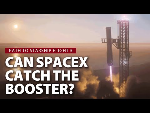 SpaceX to attempt Super Heavy Booster catch during Starship Flight 5