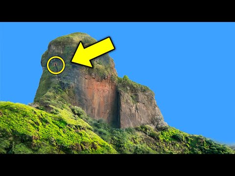 Drone Pilot Makes Chilling Discovery On Rock - Turns Pale When He Goes Inside!