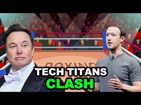 Elon Musk vs. Mark Zuckerberg in a High-Stakes Cage Match