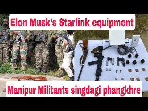 Elon Musk’s Starlink equipment found with militants in Manipur