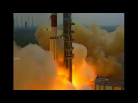 India launched its first rocket to Mars